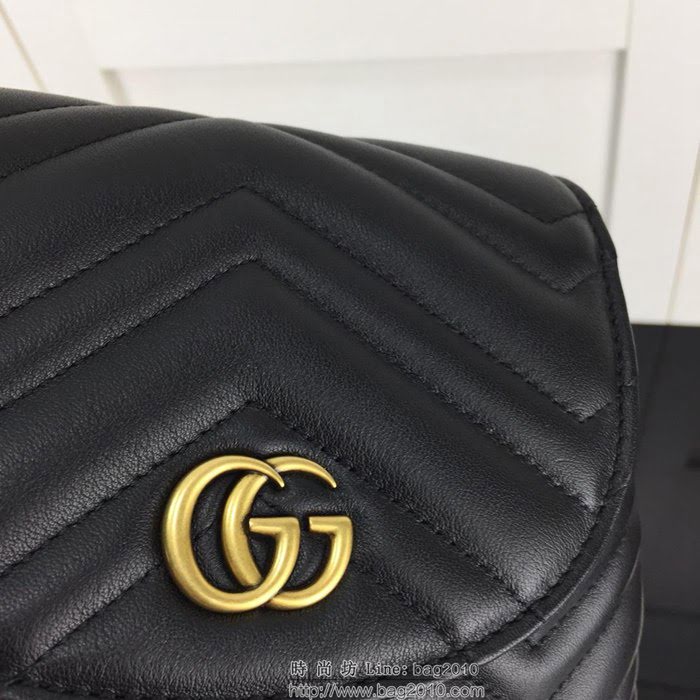 GUCCI古馳 新款 專櫃品質 原單 528129 克色 女款雙肩包HY1378